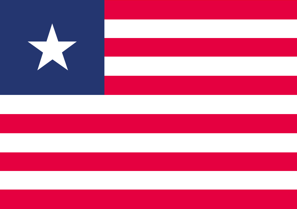 BANDEIRA DA LIBERIA