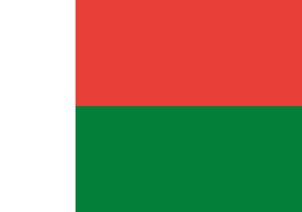 BANDEIRA DE MADAGASCAR