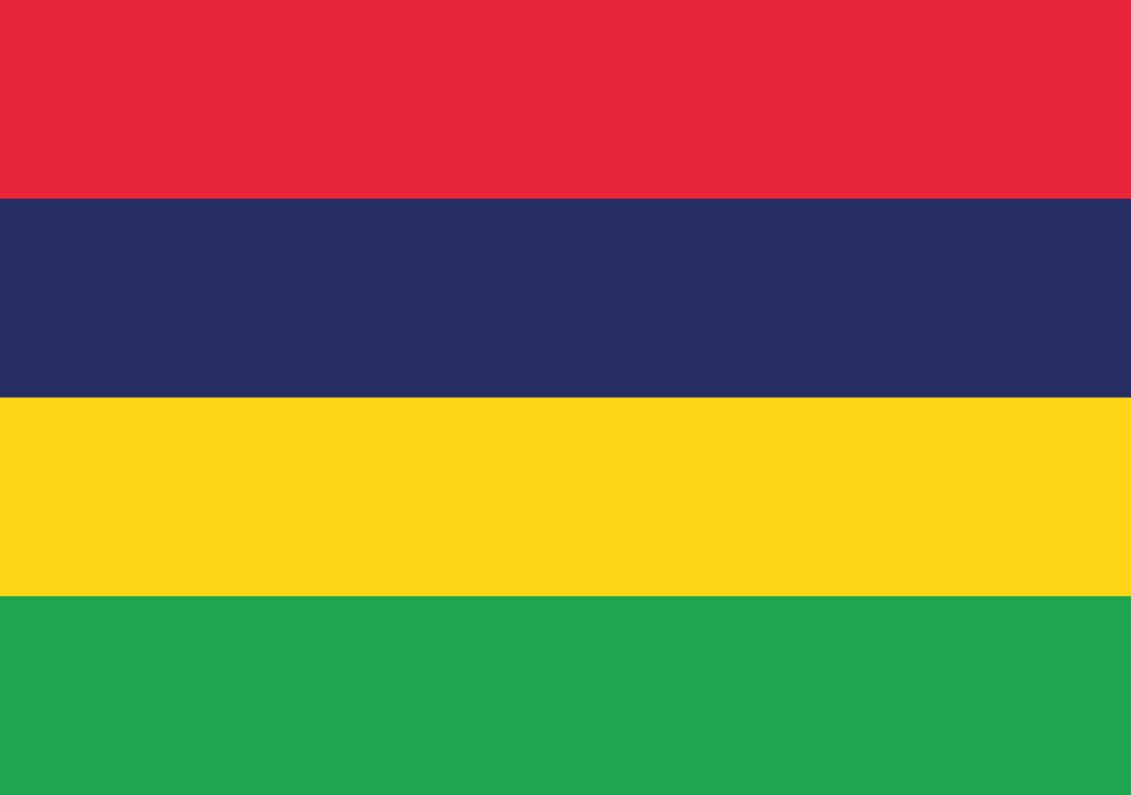 BANDEIRA DA MAURICIA