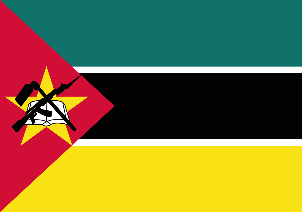 BANDEIRA DE MOÇAMBIQUE