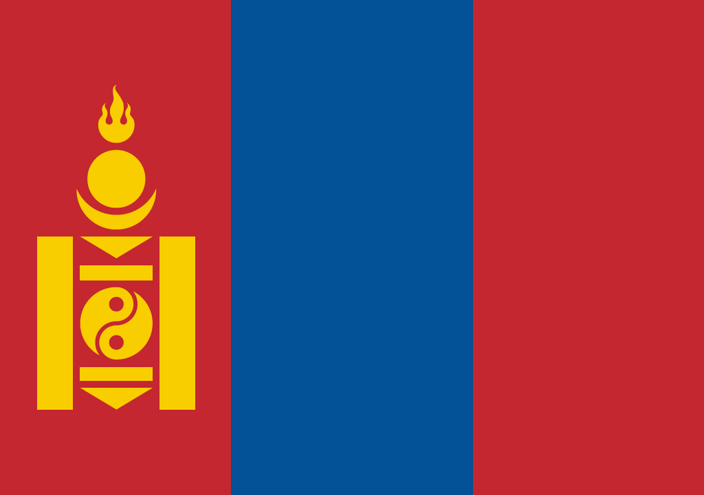 BANDEIRA DA MONGOLIA