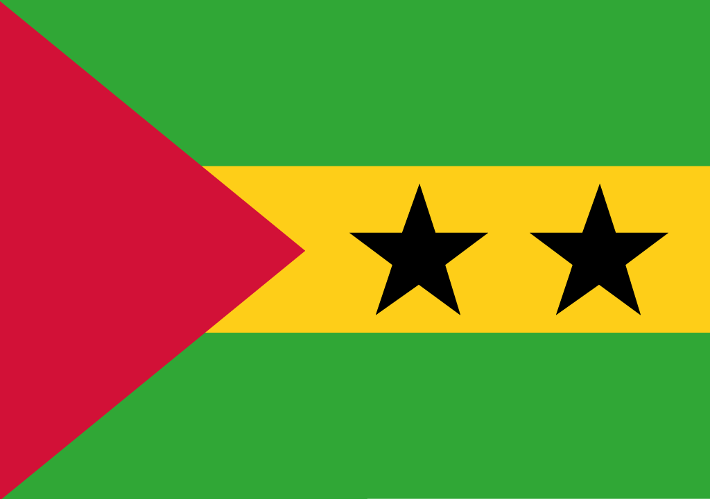 BANDEIRA DE SAO TOME E PRINCIPE