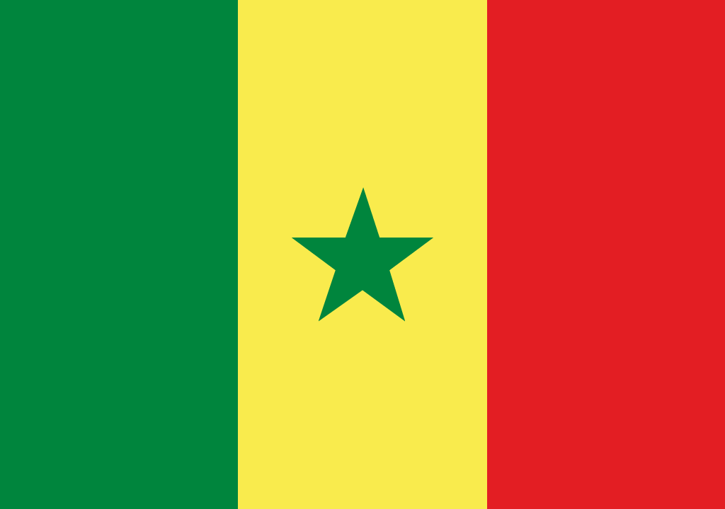 BANDEIRA SENEGAL