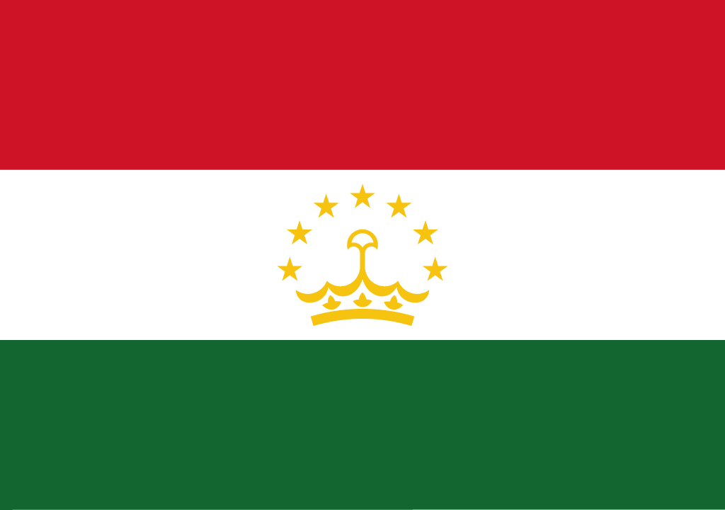 BANDEIRA DO TAJIQUISTAO