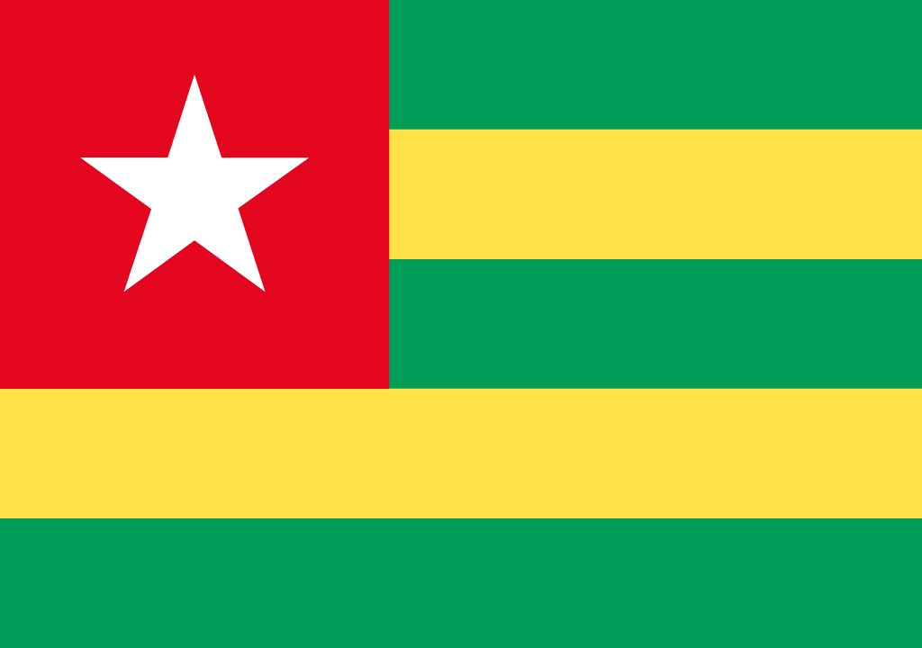 BANDEIRA DO TOGO