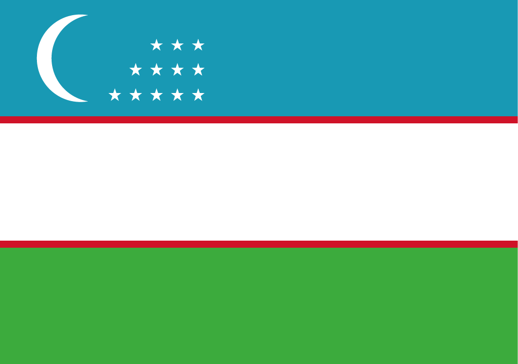 BANDEIRA DO UZBEQUISTAO