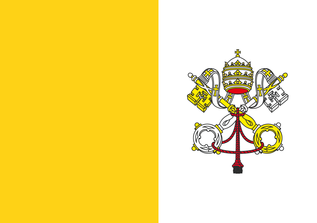 BANDEIRA DA VATICANO