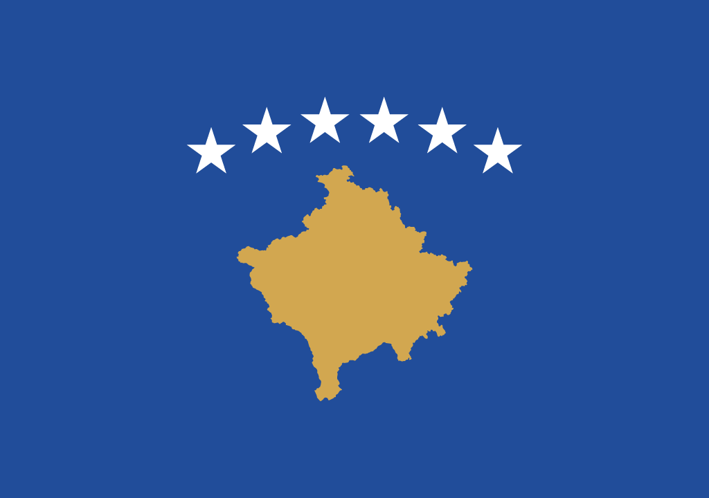 Flag of Kosovo 