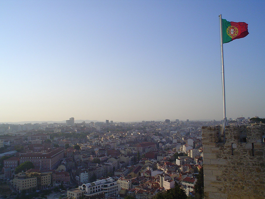 Vista de Lisboa do Castelo de São Jorge, Lisboa