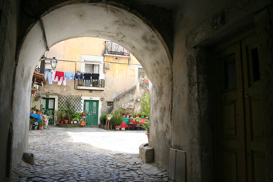 Fotografia Pátio do Carrasco, Alfama Lisboa