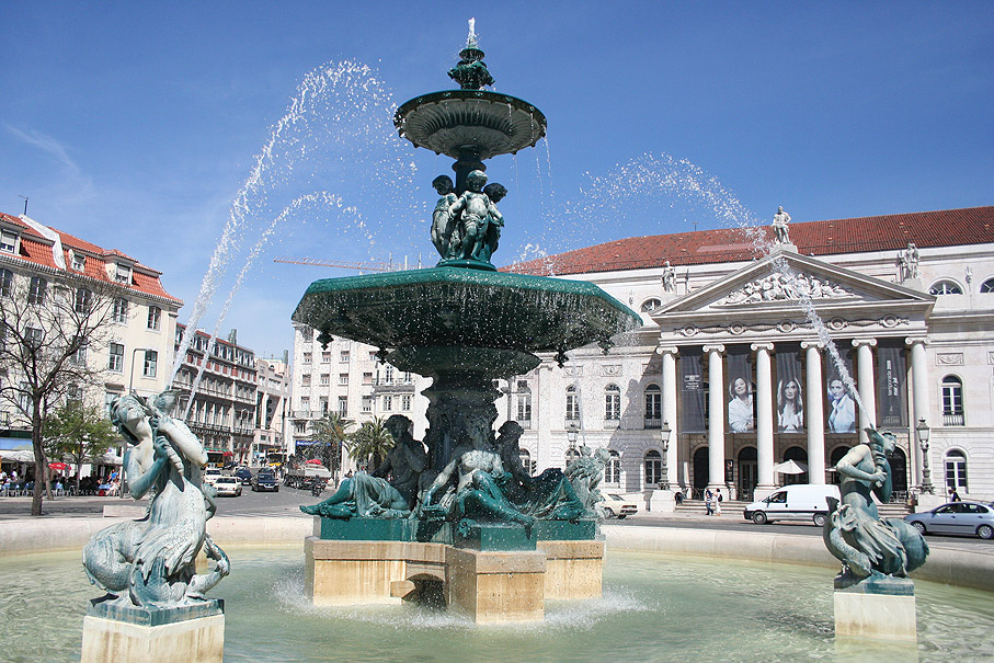 Fotografia Teatro D. Maria II, Rossio Lisboa