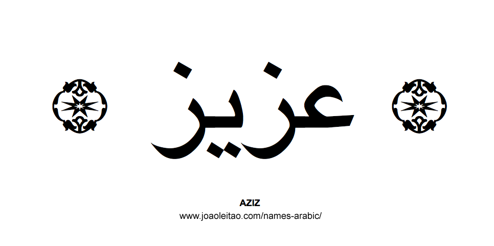 Aziz Muslim Male Name