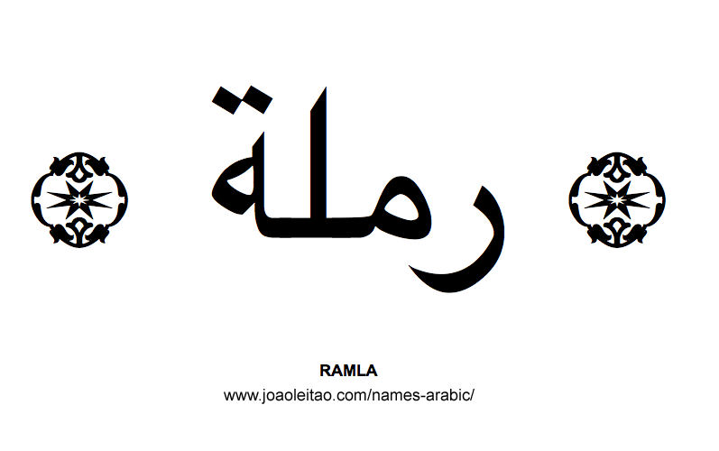 Ramla Muslim Woman Name