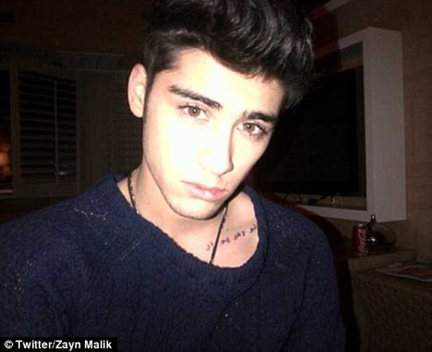 Zayn Malik Arabic Tattoo