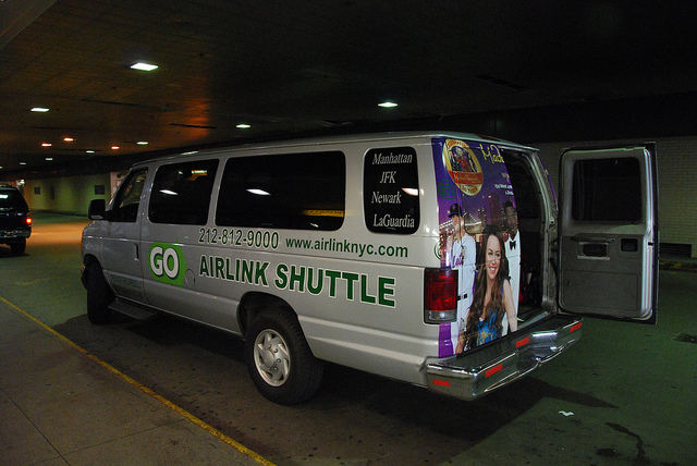 Airport transportation in New York City USA