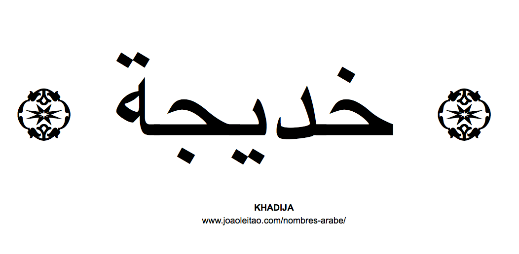 Khadija Nombre Arabe de Mujer