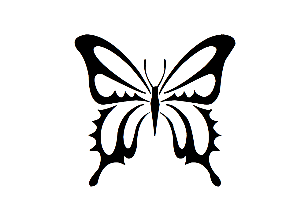 Desenho de Borboleta para Tatuagem