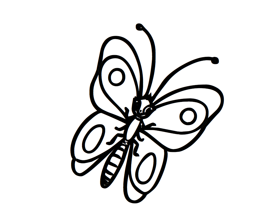 Desenho de Borboleta para Tatuagem