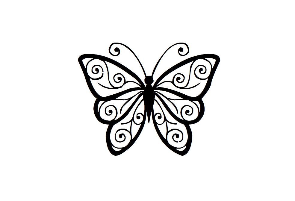 Desenho de Borboleta para Tatuagem