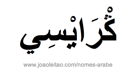 Gracy em Árabe, Nome Gracy Escrita Árabe, Como Escrever Gracy em Árabe