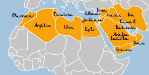 Mapa Mundo Arabe