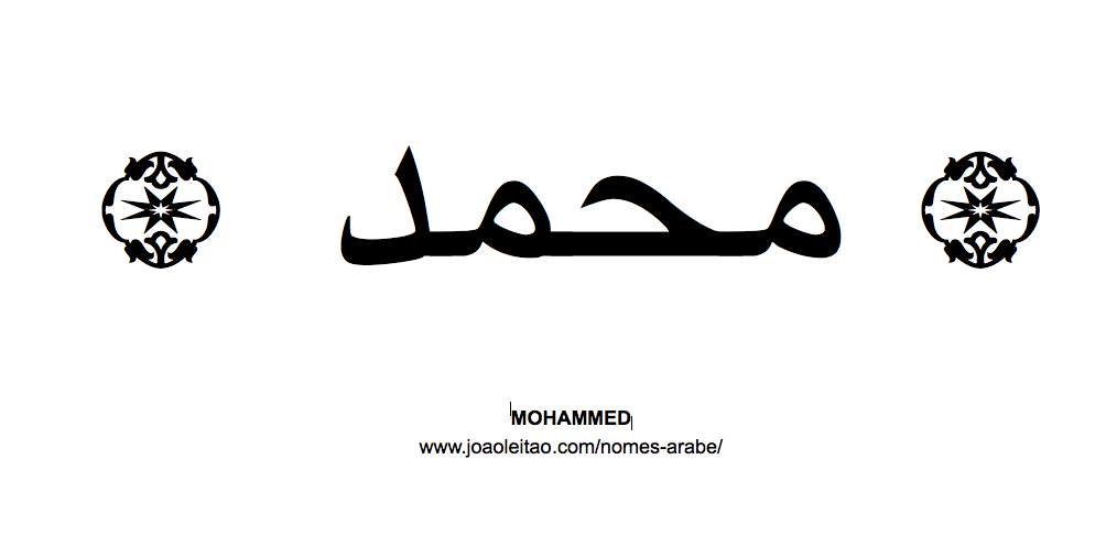 Mohammed Nome Arabe Masculino