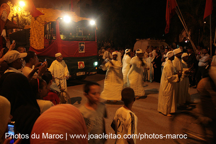 Carnival du Festival des Dates 2010 à Erfoud Désert du Sahara Maroc