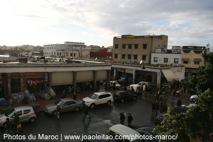 Marché Central au centre ville de Rabat