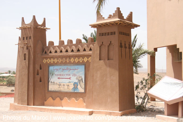 Panneau 52 jours de Zagora à Tombouctou