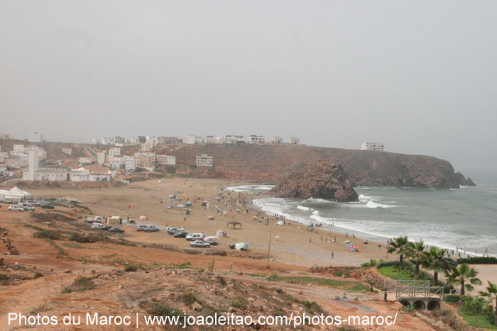 Plage Sidi Mohammed Ben Abdallah à Mirleft Maroc