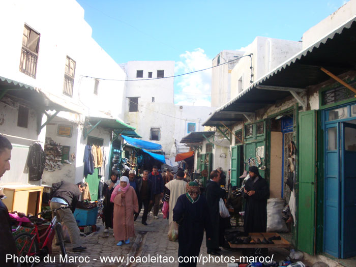 Intérieur de l'ancienne médina de Tétouan