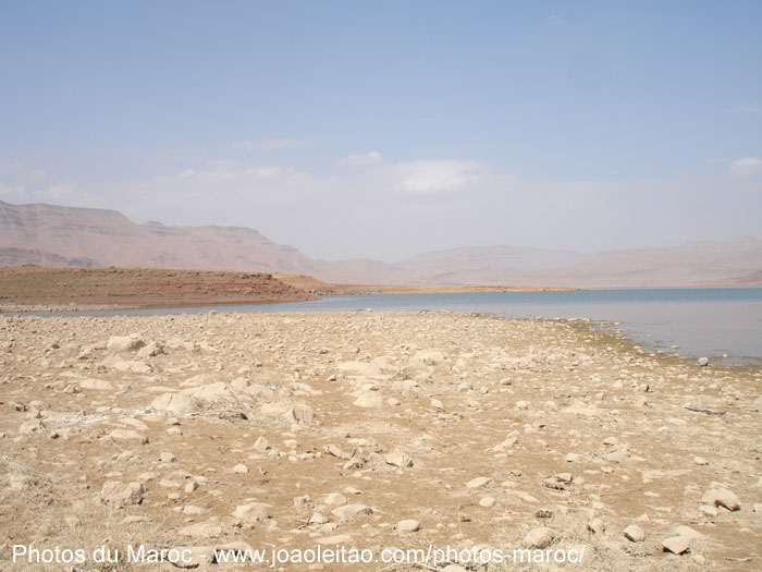 Vue de la barrage Al Hassan Addakhil à Errachidia