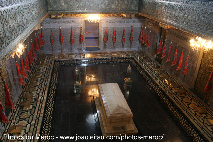 Intérieur du Mausolée Mohammed V à Rabat