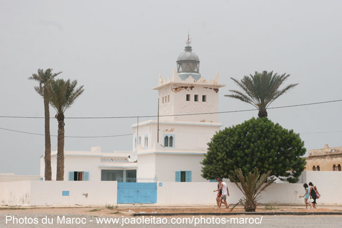 Phare dans le centre ville de Sidi Ifni