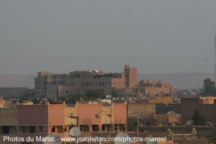 Palais Royal dans la ville de Erfoud au désert du Sahara