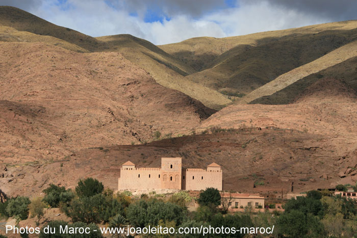 Mosquée de Tinmel du 12ème siècle dans les montagnes de l'Atlas