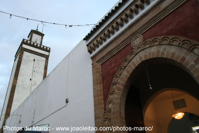 Entrée de la Mosquée Moulay Slimane dans la rue Souika à Rabat