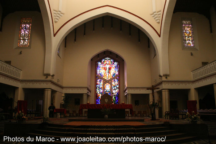 Intérieur de la Cathédrale de Saint-Pierre à Rabat