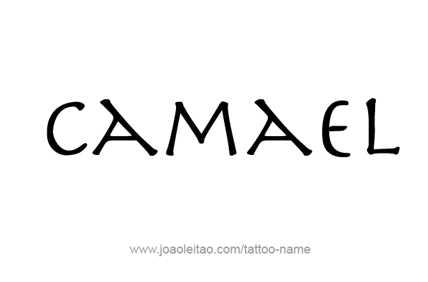 Tattoo Design Angel Name Camael