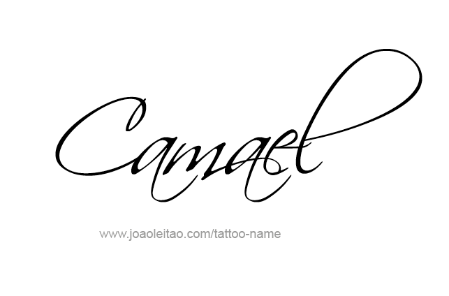 Tattoo Design Angel Name Camael