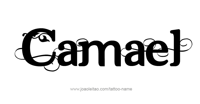 Tattoo Design Angel Name Camael