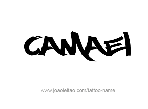 Tattoo Design Angel Name Camael