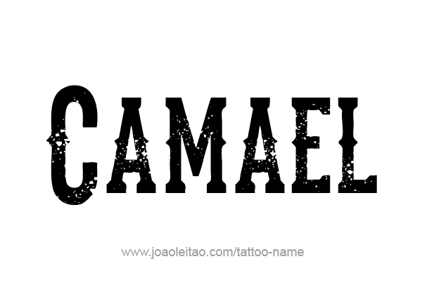 Tattoo Design Angel Name Camael