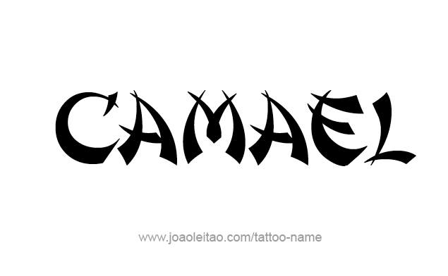 Tattoo Design Angel Name Camael