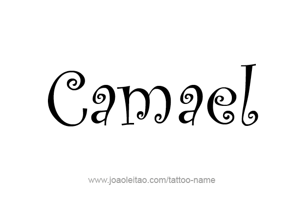 Tattoo Design Angel Name Camael