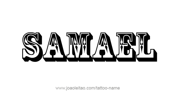 Tattoo Design Angel Name Samael