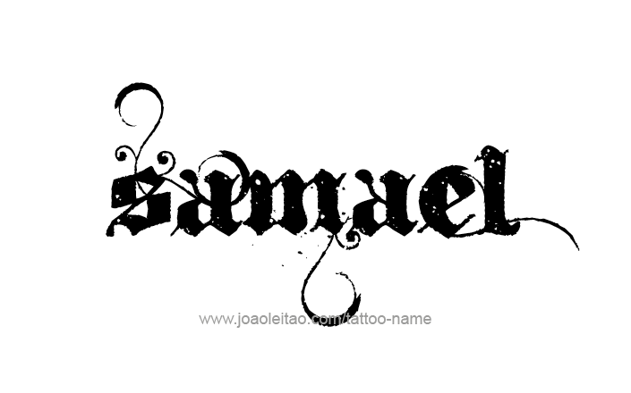 Tattoo Design Angel Name Samael