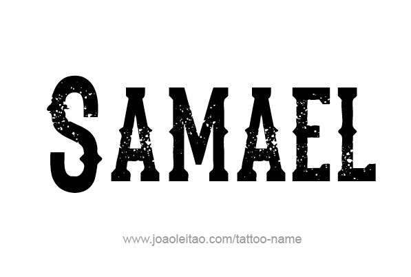 Tattoo Design Angel Name Samael