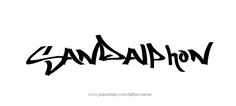 Tattoo Design Angel Name Sandalphon