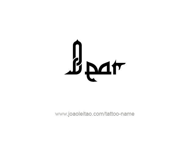 Tattoo Design Animal Name Bear